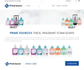 Primesourcebrands.com(Prime Source Brands) Screenshot