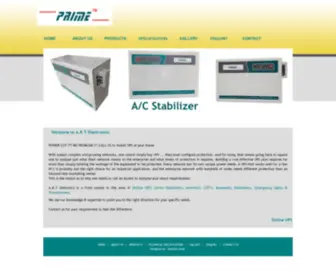 Primestabilizers.in(A.R.T Electronics) Screenshot