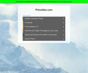 Primestar.com(The Leading Prime Star Site on the Net) Screenshot