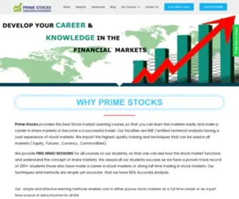 Primestocks.in(Primestocks) Screenshot