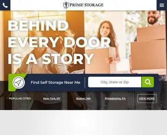 Primestoragegroup.com(Self Storage Units) Screenshot