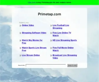 Primetap.com(Tap into the Power of the Web) Screenshot