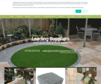 Primethorpepaving.co.uk(Primethorpe Paving) Screenshot