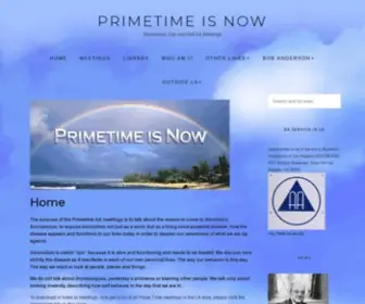 Primetimeisnow.com(Primetimeisnow) Screenshot