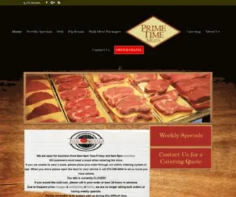 Primetimemeatspa.com(Prime Time Meats) Screenshot