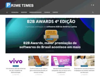 Primetimes.com.br(Prime Times) Screenshot