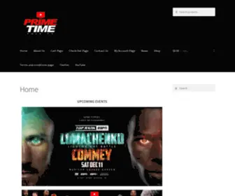 Primetimetalktv.com(My website) Screenshot