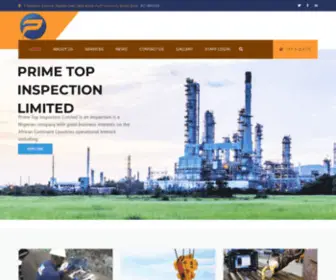 Primetopinspection.com(NON-DESTRUCTIVE TESTING & SOLUTION SERVCIES) Screenshot