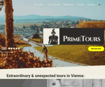 Primetours.at(Prime Tours Vienna) Screenshot