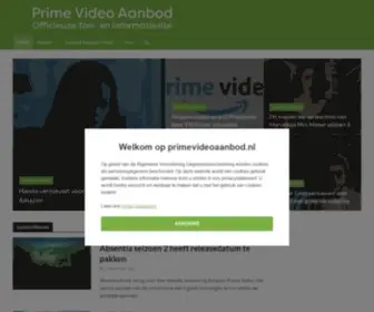 Primevideoaanbod.nl(Amazon Prime Video) Screenshot