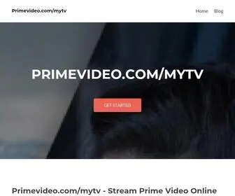 Primevideocom-MYTV.com(Primevideo.com/mytv) Screenshot