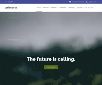 Primevox.net(PrimeVOX Communications) Screenshot