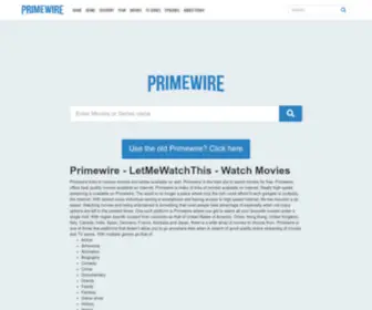 Primewire.cfd(WatchSeries) Screenshot