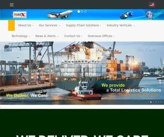 Primexlogistic.com(PrimeX Logistics Private Limited) Screenshot