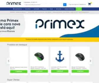 Primextech.com.br(Primex Distribuidora) Screenshot