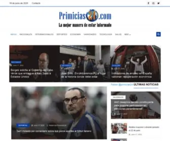 Primicias24.com(Primicias 24) Screenshot