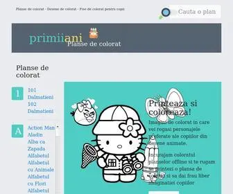 Primiiani.ro(Planse de colorat) Screenshot