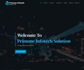 Priminfotech-Solution.com(Primone Infotech Solution Pvt Ltd) Screenshot