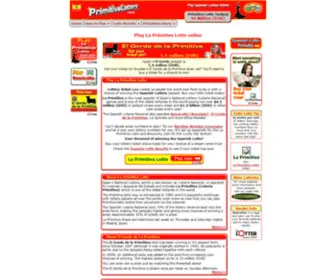 Primitivalottery.com(La Primitiva Lotto) Screenshot