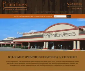Primitives-Furniture.com(Primitives Furniture) Screenshot