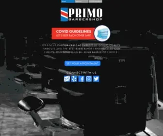 Primobarbershop.com(Primobarbershop) Screenshot