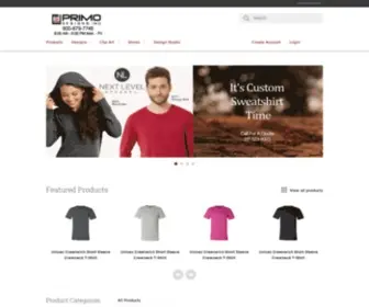 Primodesigns.net(Custom branding for all your needs) Screenshot