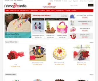 Primogiftsindia.com(Send Gifts to India) Screenshot