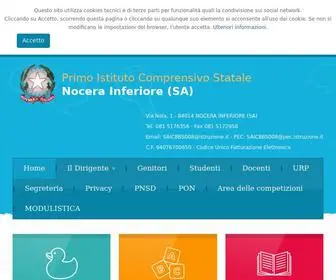 Primoicnocerainferiore.edu.it(Homepage Istituto) Screenshot