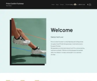 Primokicks.com(Primo Comfort Footwear) Screenshot