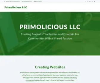 Primolicious.com(Primolicious LLC) Screenshot