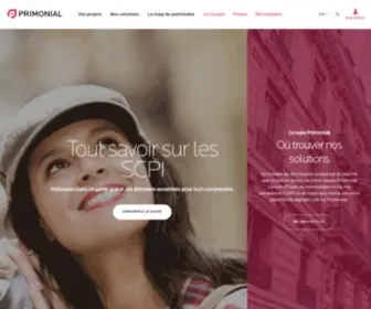 Primonial.fr(1er) Screenshot