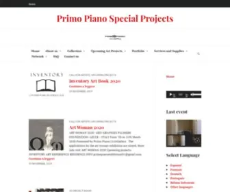 Primopianospecialprojects.com(Primo Piano Special Projects) Screenshot