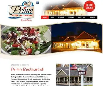 Primopizzadracut.com(Primopizzadracut) Screenshot