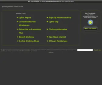 Primoproductions.com(Primoproductions) Screenshot