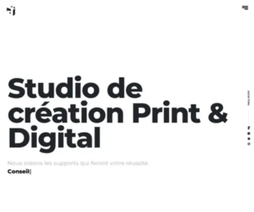 Primoproject.com(Studio Print et Digital) Screenshot