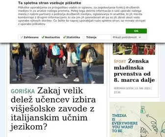 Primorski.eu(Primorski dnevnik) Screenshot