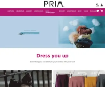 Primretail.com(Primretail) Screenshot