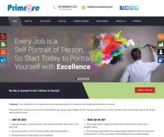 Primroseconsultancy.com(Talent Acquisition) Screenshot