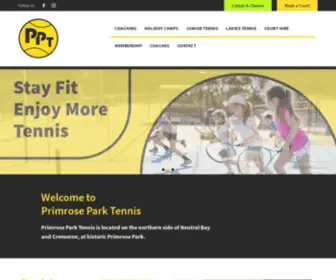 Primroseparktennis.com.au(Primrose Park Tennis) Screenshot