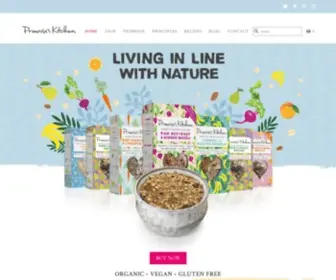 Primroseskitchen.com(Organic Gluten Free Muesli & Granola) Screenshot