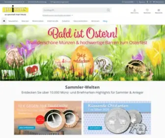 Primus-Muenzen.com(Münzen & Briefmarken günstig kaufen & sammeln) Screenshot