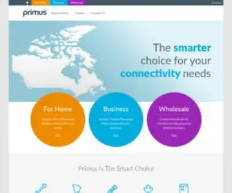 Primus.ca(Primus Canada) Screenshot
