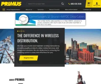 Primuselectronics.com(Primus Electronics) Screenshot