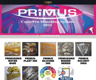 Primusinks.com.tw(PRIMUS) Screenshot