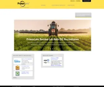 Primuslabs.com(Home) Screenshot