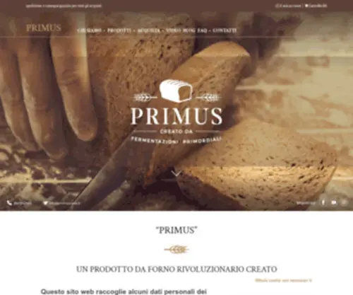 Primuspane.it(PRIMUS) Screenshot