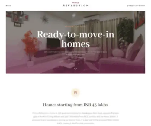 Primusreflection.com(Property Detail) Screenshot