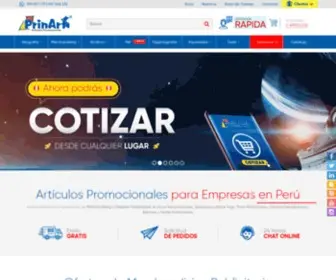 Prinartperu.com(Prinart Per) Screenshot