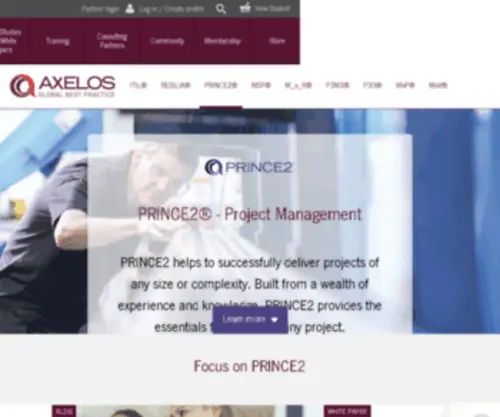 Prince-Officialsite.com(PRojects IN Controlled Environments Home) Screenshot