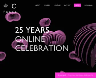 Princeclausfund.org(The Prince Claus Fund) Screenshot